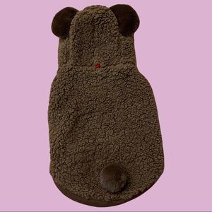 NEW Dog bear hoodie size M 🐶 🐻